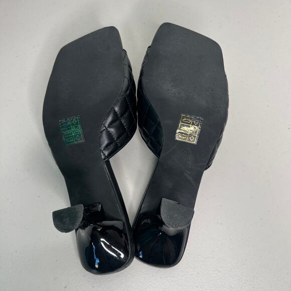 Jeffrey Campbell Quilted Mr. Big Kitten Heel Size 7.5 - Picture 7 of 9